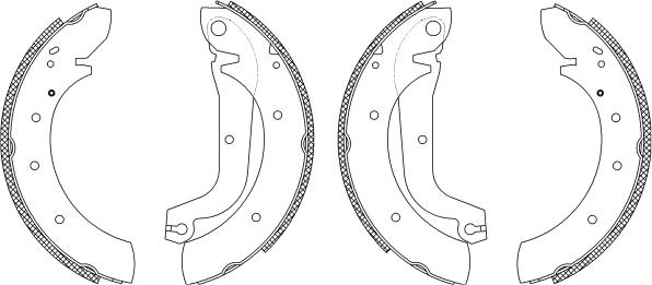 Mintex MSK165 - Kit freno, freni a tamburo www.autoricambit.com