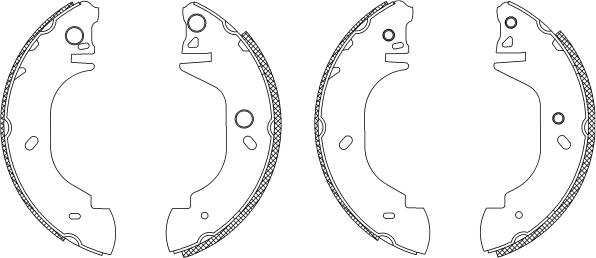 Mintex MSK217 - Kit freno, freni a tamburo www.autoricambit.com