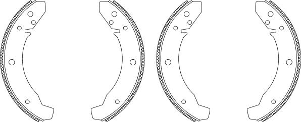 Mintex MSK281 - Kit freno, freni a tamburo www.autoricambit.com