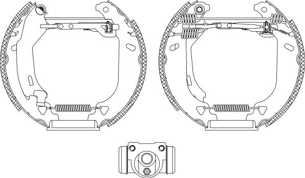 Mintex MSP018 - Kit freno, freni a tamburo www.autoricambit.com