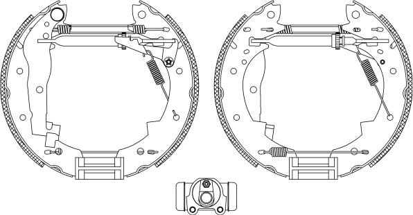 Mintex MSP089 - Kit freno, freni a tamburo www.autoricambit.com