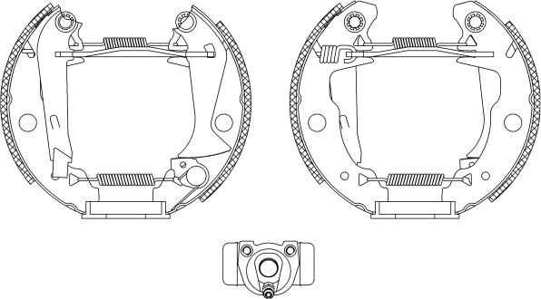 Mintex MSP039 - Kit freno, freni a tamburo www.autoricambit.com