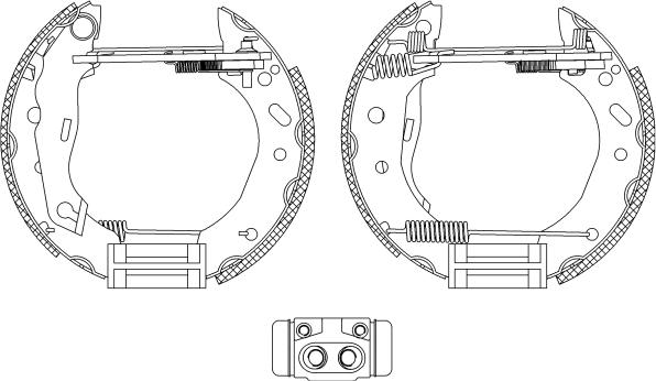 Mintex MSP157 - Kit freno, freni a tamburo www.autoricambit.com