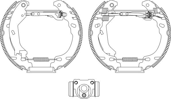 Mintex MSP304 - Kit freno, freni a tamburo www.autoricambit.com