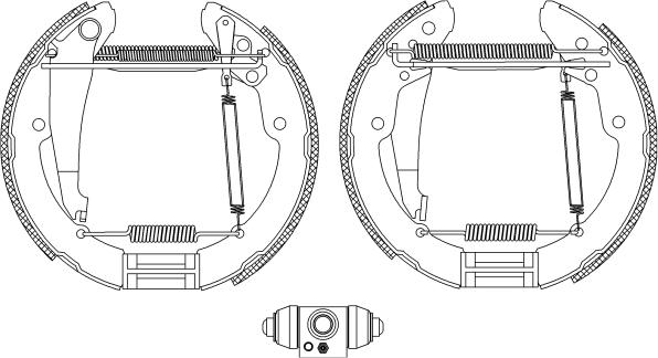 Mintex MSP303 - Kit freno, freni a tamburo www.autoricambit.com