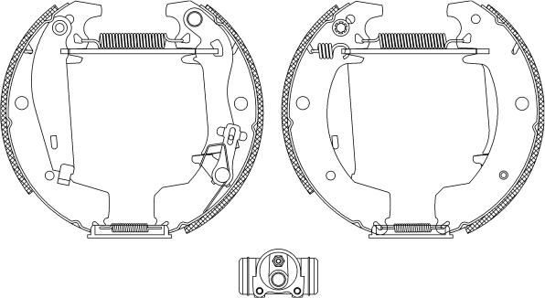 Mintex MSP208 - Kit freno, freni a tamburo www.autoricambit.com