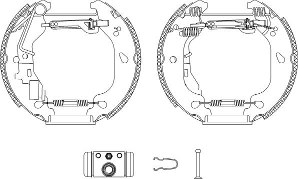 Mintex MSP222 - Kit freno, freni a tamburo www.autoricambit.com