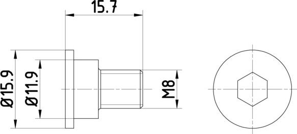 Mintex TPM0003 - Bullone, Disco freno www.autoricambit.com