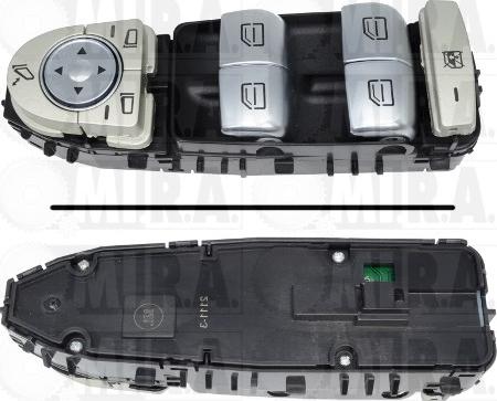 MI.R.A. 53/4384 - Interruttore, Alzacristallo www.autoricambit.com
