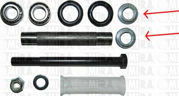 MI.R.A. 37/4006 - Kit riparazione, Braccio trasversale www.autoricambit.com