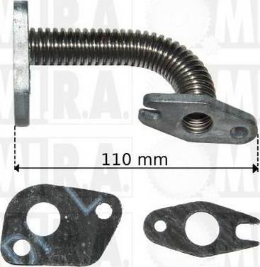 MI.R.A. 24/2280 - Tubo olio, Compressore www.autoricambit.com