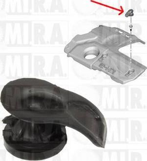 MI.R.A. 25/2257 - Protezione/Copertura motore www.autoricambit.com