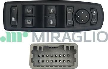 Miraglio 121/RNP76002 - Interruttore, Alzacristallo www.autoricambit.com