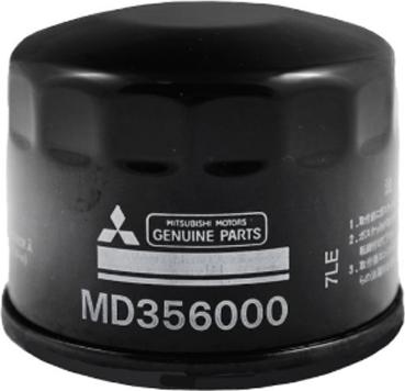 Mitsubishi MD356000 - Filtro olio www.autoricambit.com