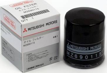 Mitsubishi MZ 690115 - Filtro olio www.autoricambit.com