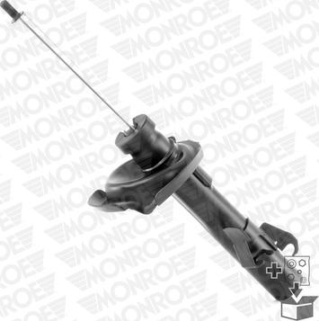 Monroe 742061SP - Ammortizzatore www.autoricambit.com