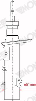 Monroe 742162SP - Ammortizzatore www.autoricambit.com