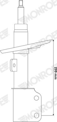 Monroe G8658 - Ammortizzatore www.autoricambit.com