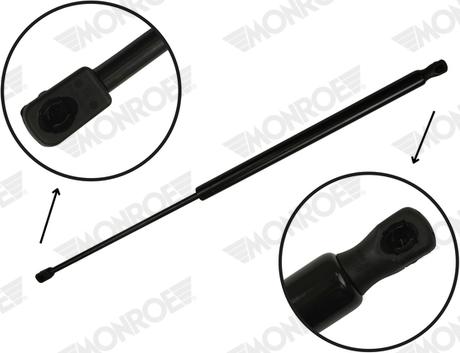 Monroe ML6515 - Ammortizatore pneumatico, Cofano bagagli /vano carico www.autoricambit.com