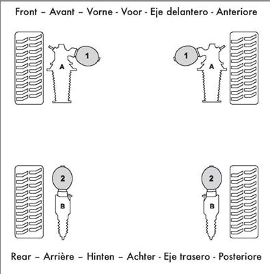 Monroe SPH073 - Accumulatore pressione, Sospensione/Ammortizzazione www.autoricambit.com