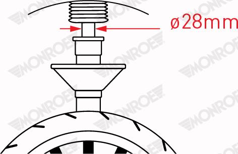 Monroe V4513 - Ammortizzatore www.autoricambit.com