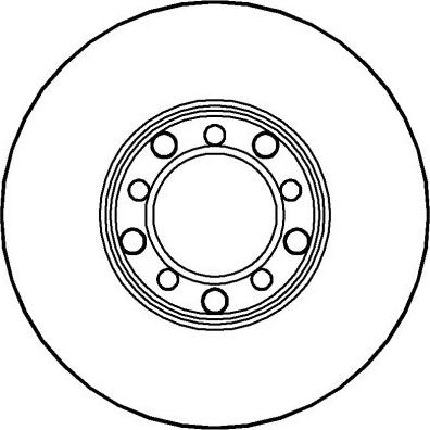 BENDIX 561102B - Discofreno www.autoricambit.com