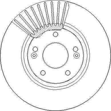 BENDIX 562550BC - Discofreno www.autoricambit.com