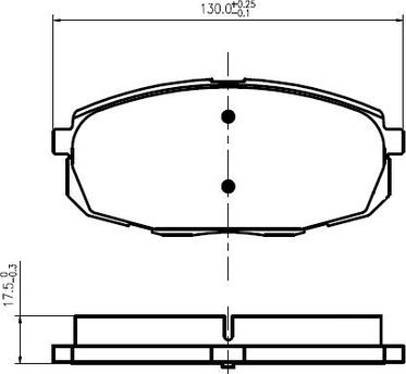 BENDIX BPD2437 - Kit pastiglie freno, Freno a disco www.autoricambit.com