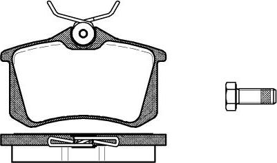 Valeo 9010051 - Kit pastiglie freno, Freno a disco www.autoricambit.com