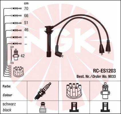 NGK 9033 - Kit cavi accensione www.autoricambit.com