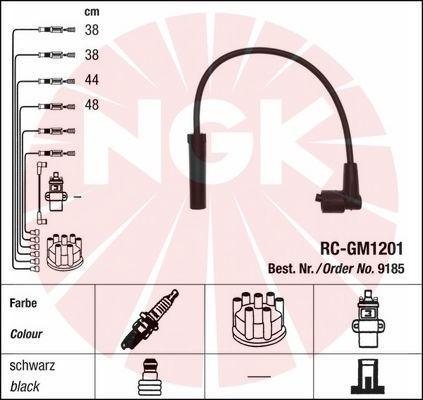 NGK 9185 - Kit cavi accensione www.autoricambit.com