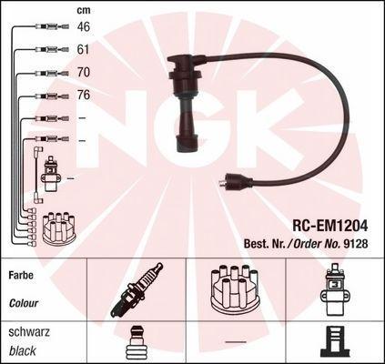 NGK 9128 - Kit cavi accensione www.autoricambit.com