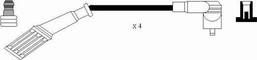 NGK 0646 - Kit cavi accensione www.autoricambit.com