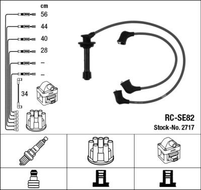 NGK 2717 - Kit cavi accensione www.autoricambit.com