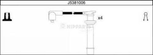 Nipparts J5381006 - Kit cavi accensione www.autoricambit.com