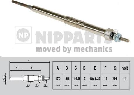 Nipparts J5715010 - Candeletta www.autoricambit.com