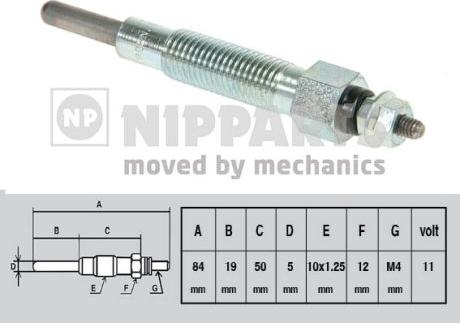 Nipparts J5711012 - Candeletta www.autoricambit.com