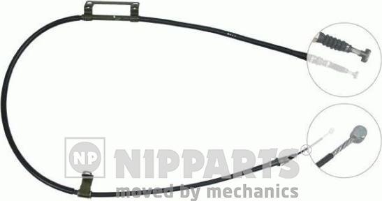 Nipparts J19447 - Cavo comando, Freno stazionamento www.autoricambit.com