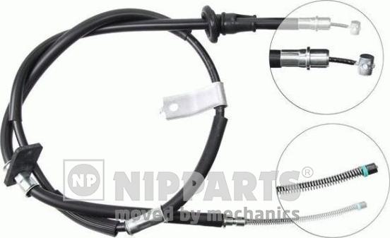 Nipparts J19087 - Cavo comando, Freno stazionamento www.autoricambit.com