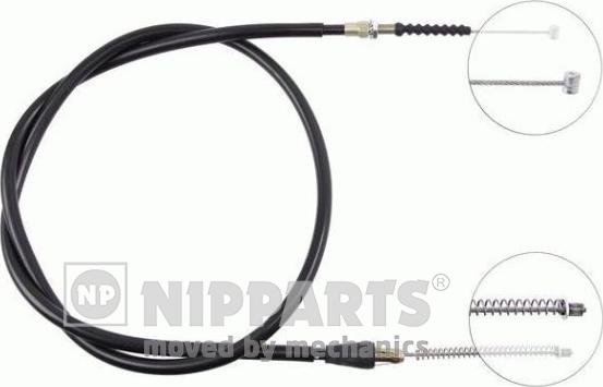 Nipparts J14117 - Cavo comando, Freno stazionamento www.autoricambit.com