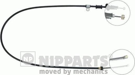 Nipparts J14768 - Cavo comando, Freno stazionamento www.autoricambit.com