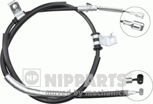 Nipparts J16998 - Cavo comando, Freno stazionamento www.autoricambit.com