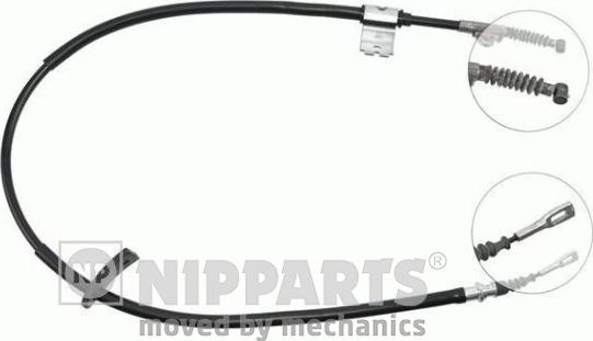 Nipparts J11557 - Cavo comando, Freno stazionamento www.autoricambit.com