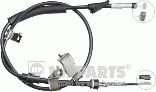 Nipparts J13927 - Cavo comando, Freno stazionamento www.autoricambit.com