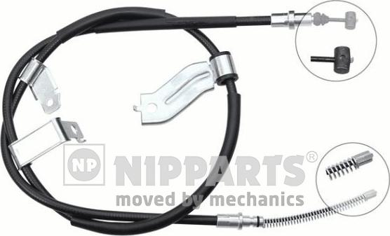 Nipparts J12099 - Cavo comando, Freno stazionamento www.autoricambit.com