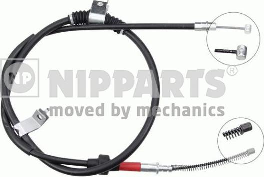 Nipparts J12085 - Cavo comando, Freno stazionamento www.autoricambit.com