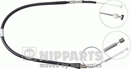 Nipparts J12798 - Cavo comando, Freno stazionamento www.autoricambit.com