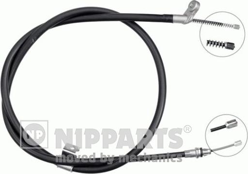 Nipparts J17290 - Cavo comando, Freno stazionamento www.autoricambit.com