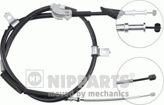 Nipparts J3937007 - Cavo comando, Freno stazionamento www.autoricambit.com