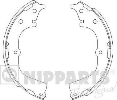 Nipparts J3502046 - Kit freno, freni a tamburo www.autoricambit.com